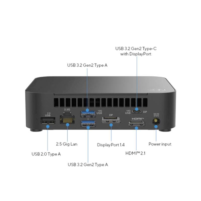 مینی کامپیوتر ایسوس ASUS NUC14MNK97 — تصویر ۹