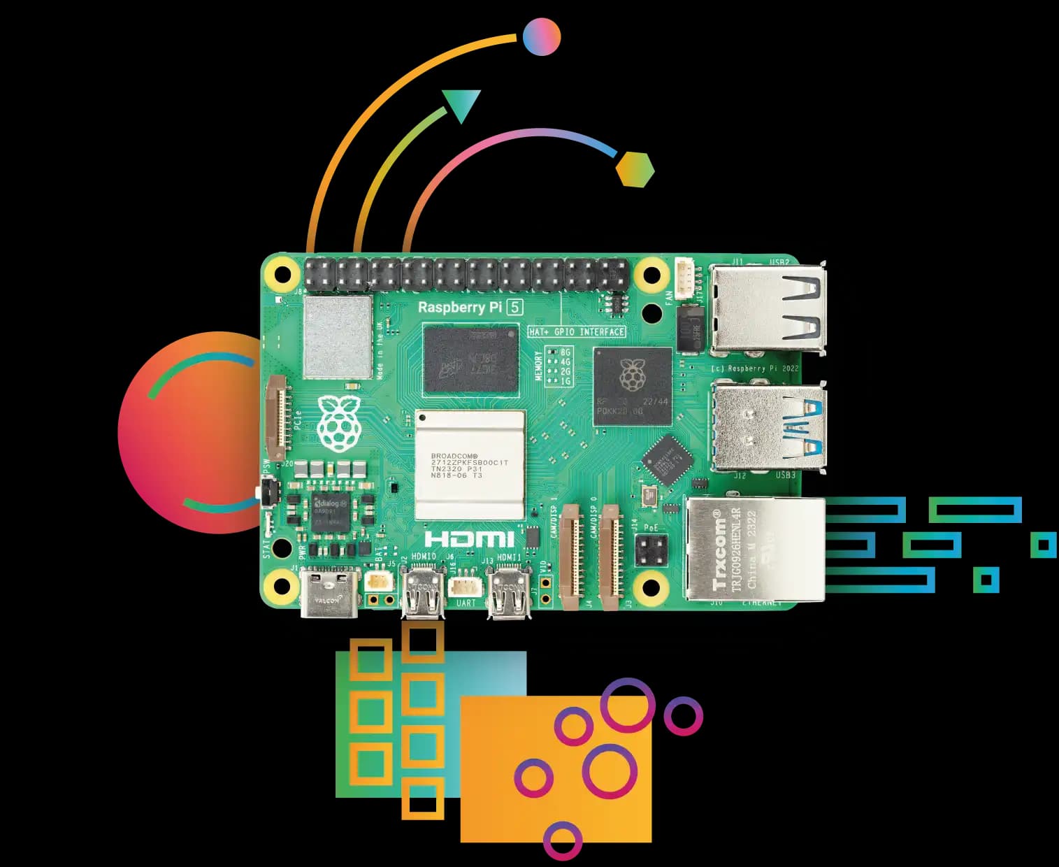 رسپبری پای 5 با رم 8 گیگ (Raspberry Pi 5 8G) — تصویر ۴