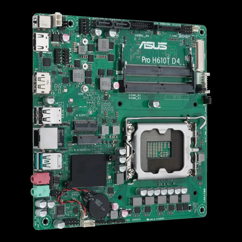 مادربرد صنعتی ایسوس H610T — تصویر ۴