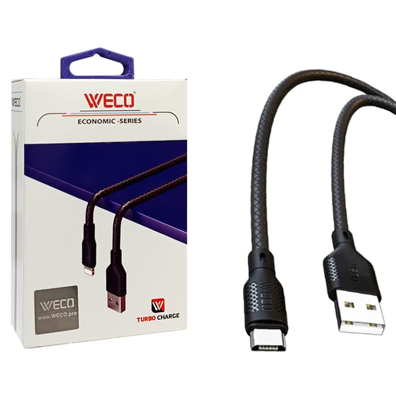 کابل شارژ میکرو 25 سانتی پاوربانک ویکو WECO WE-32 — تصویر ۵