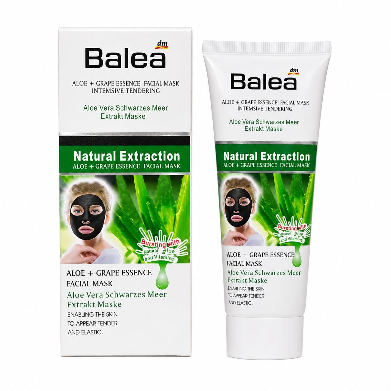 ماسک صورت باله آ Balea راز شادابی و درخشش فوری پوست — تصویر ۸