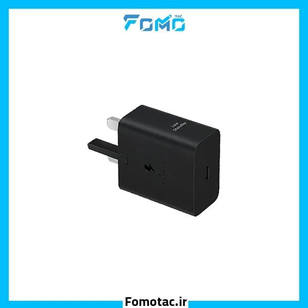 شارژر دیواری ۴۵ وات سامسونگ مدل EP-T4511 به همراه کابل دو سر تایپ سی اورجینال — تصویر ۶