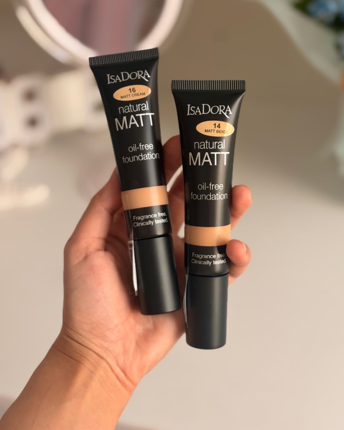کرم پودر ایزادورا مدل Natural Matt — تصویر ۱۰