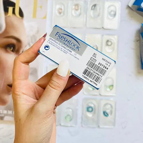 لنز رنگی فرشلوک FreshLook ColorBlends — تصویر ۶