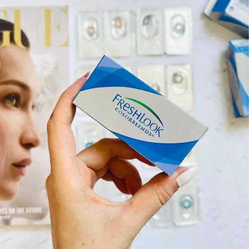 لنز رنگی فرشلوک FreshLook ColorBlends — تصویر ۱۱