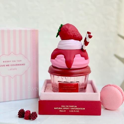 عطر کاپ کیک لطافه Berry On Top | حجم 75 میل — تصویر ۳