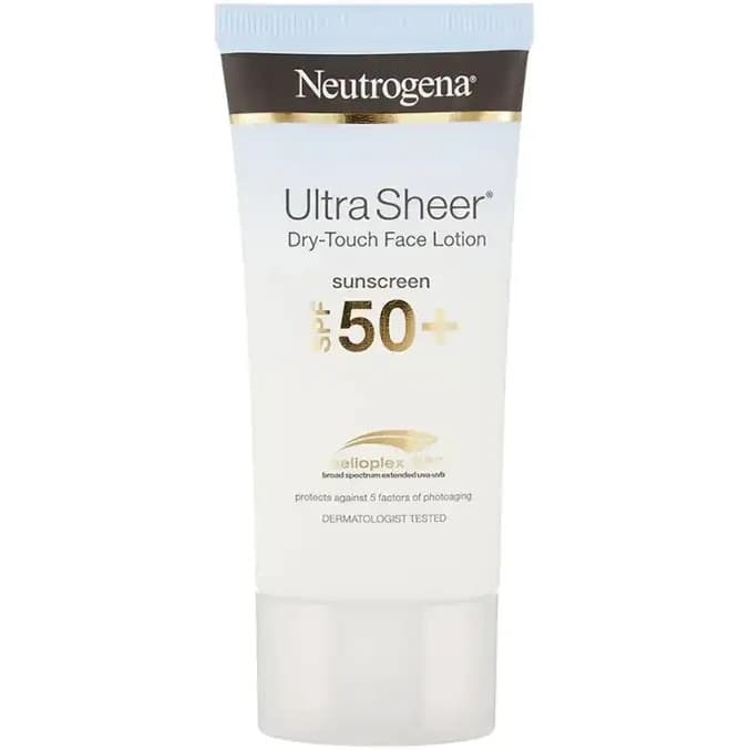 لوسیون ضد آفتاب نوتروژینا مدل Ultra Sheer با SPF 50