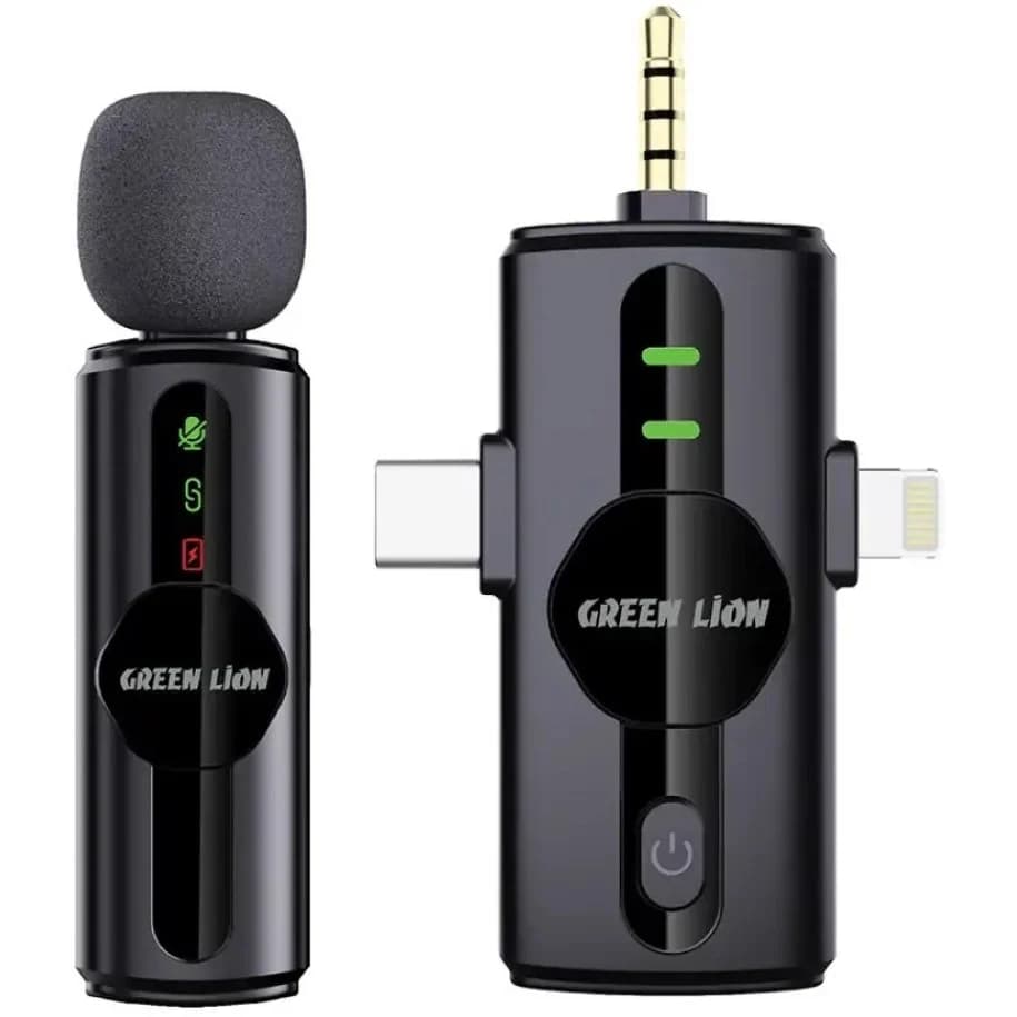 میکروفون ۳ در ۱ یقه ای گرین لاین مدل GM-79X — تصویر ۱۲