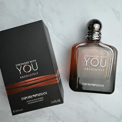 عطر امپریو آرمانی استرانگر ویت یو ابسولوتلی مردانه | حجم 100 میل — تصویر ۳