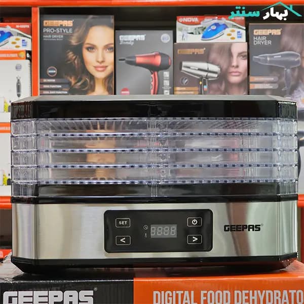 میوه خشک کن جیپاس مدل GFD63013N — تصویر ۵