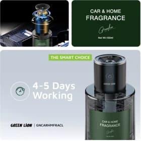 دستگاه بخور ساز و خوشبو کننده گرین لاین مدلGreen Lion Car And Home Fragrance — تصویر ۳