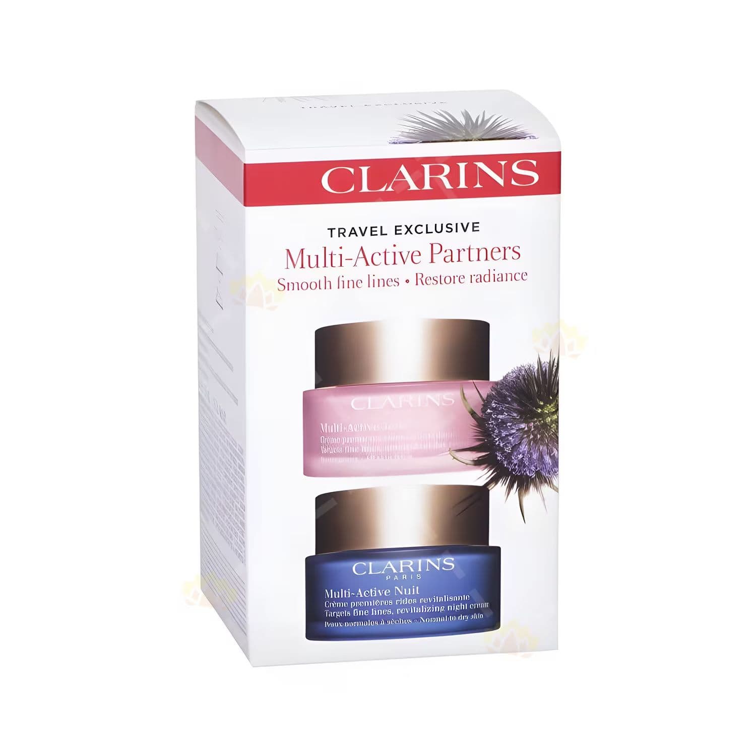کرم روز و شب ضدچروک کلارنس Multi‑Active (شاداب‌کننده و جوانساز پوست)