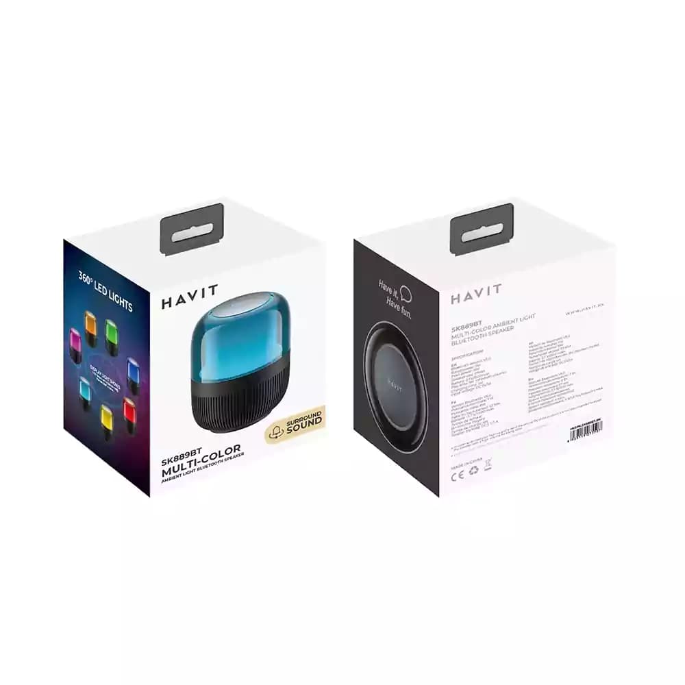 اسپیکر بلوتوثی هَویت مدل SK889BT — تصویر ۳