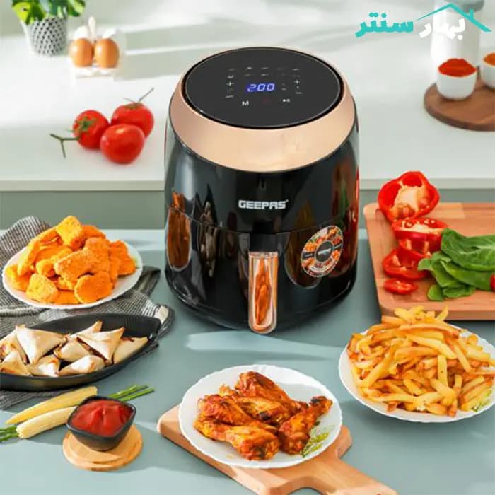 سرخ کن بدون روغن 3.5 لیتر جیپاس مدل GAF37501N — تصویر ۸