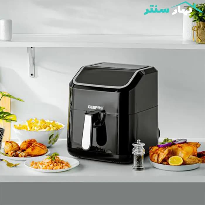 سرخ کن بدون روغن 5 لیتر جیپاس مدل GAF37527 — تصویر ۶