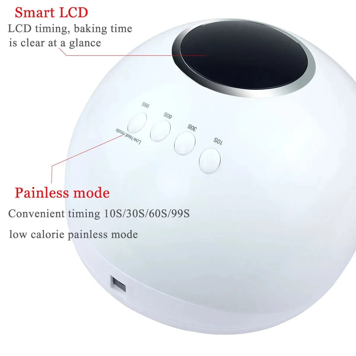 دستگاه لاک خشک کن ناخن LED UV Lamp مدل Star 5(استار 5) – نسخه Smart 2.0 — تصویر ۳