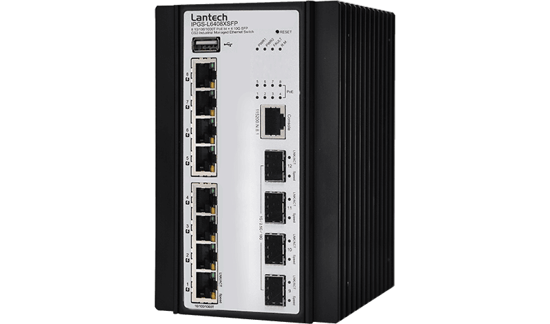 سوییچ لن تک Lantech I(P)GS-L6408XSFP