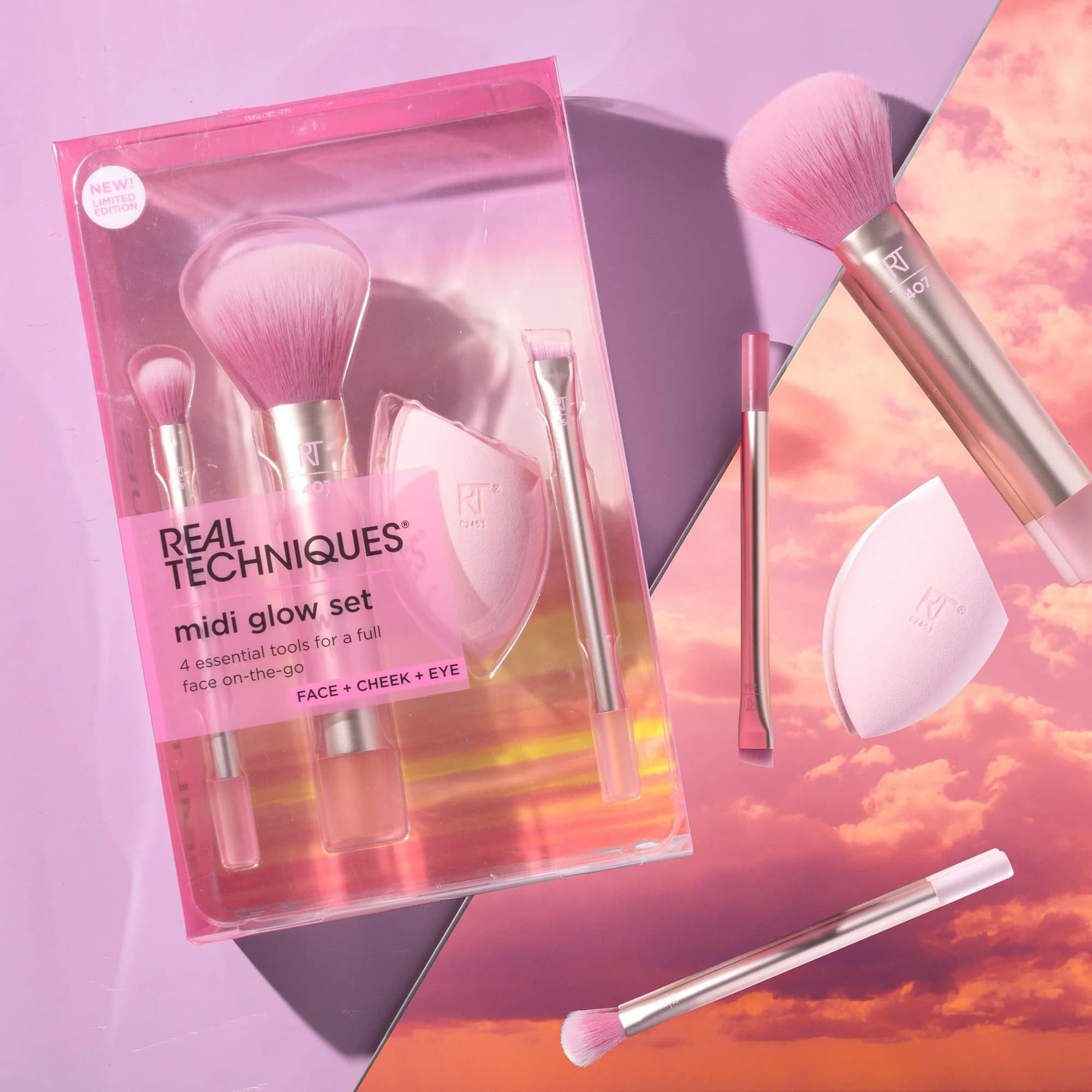 ست براش ریل تکنیک مدل Midi Glow (4 تیکه) — تصویر ۴