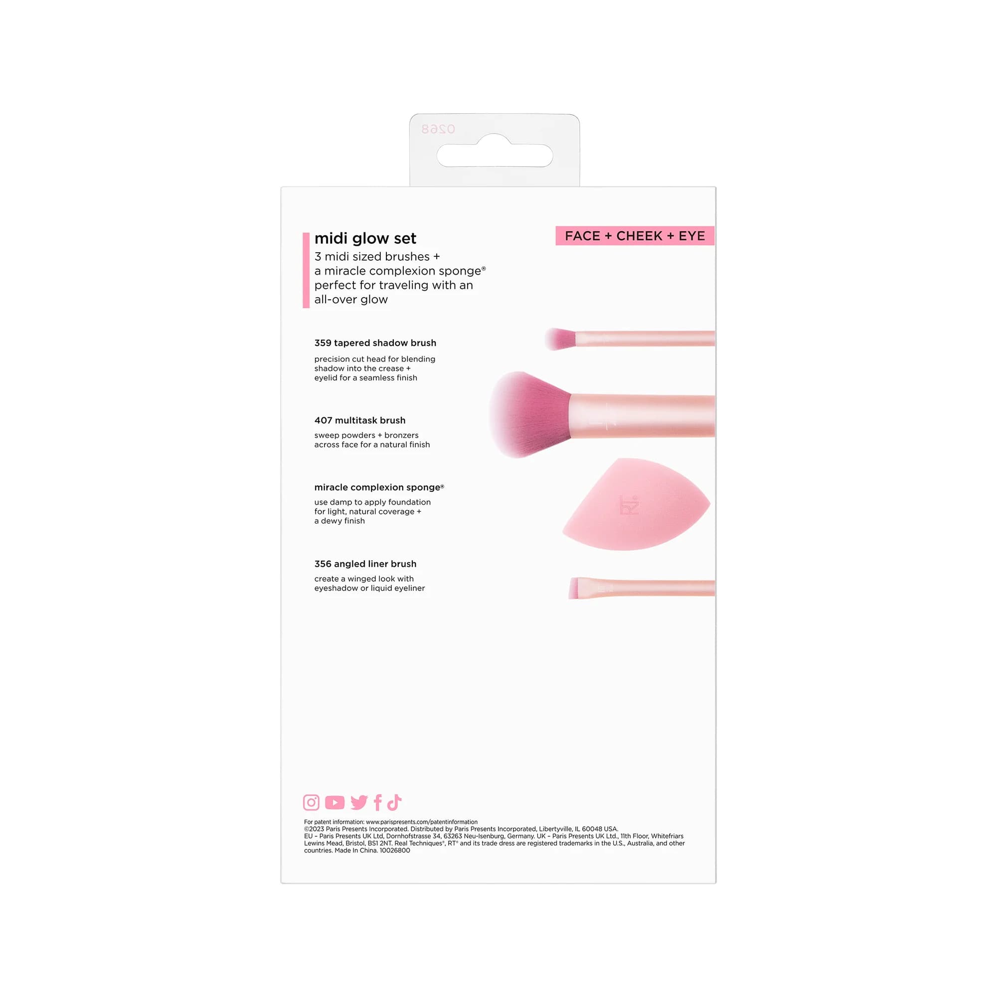 ست براش ریل تکنیک مدل Midi Glow (4 تیکه) — تصویر ۶