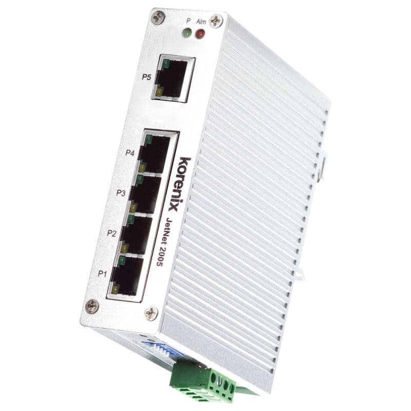 سوییچ صنعتی 5 پورت سری JetNet 2005