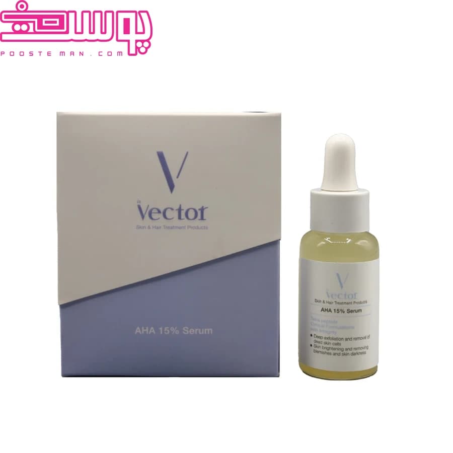 سرم لایه بردار AHA 15% وکتور — تصویر ۸