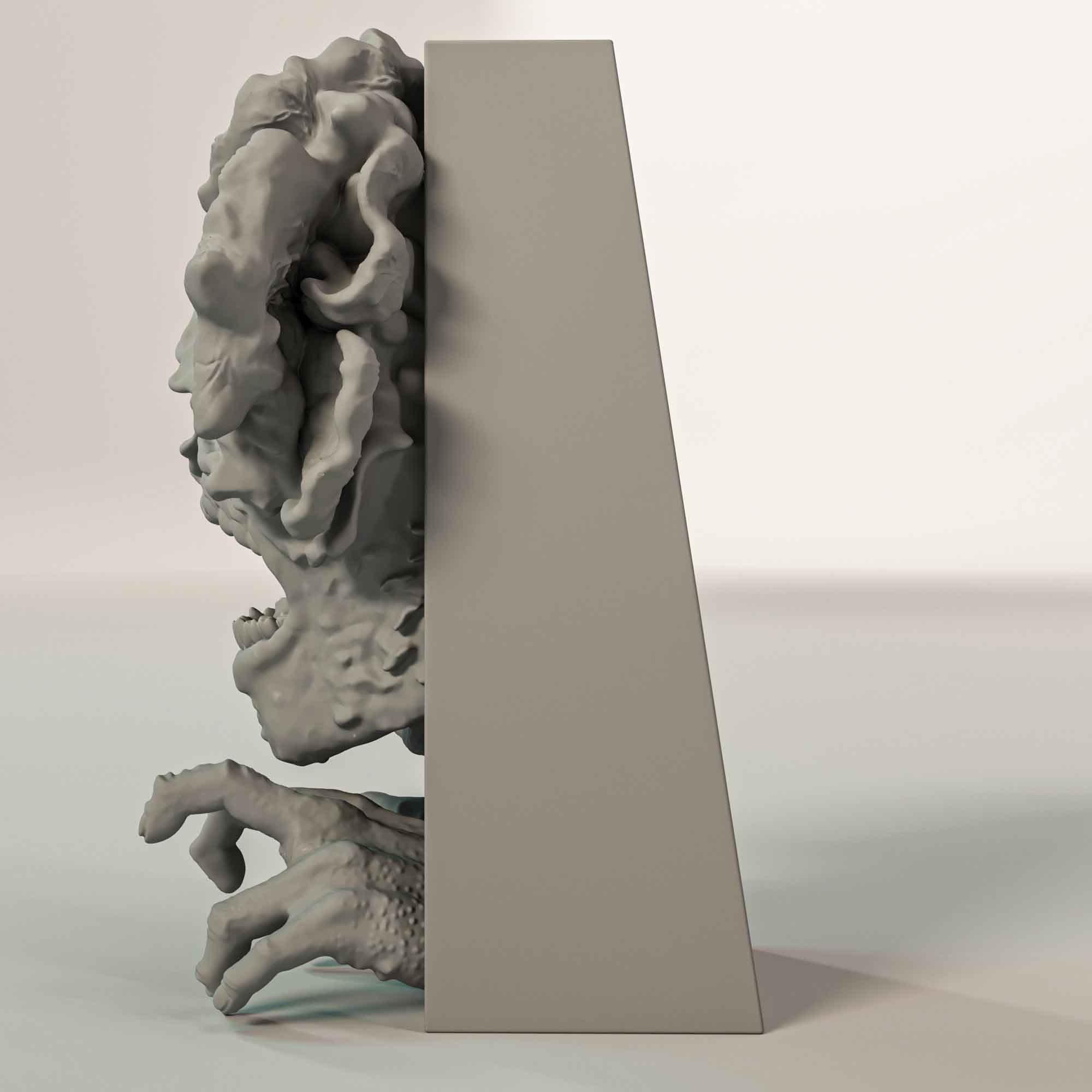 🍄🦠 بوک نوک کلیکر (Clicker Book Nook) | ارتفاع 22 سانتی‌متر | PLA+ — تصویر ۷