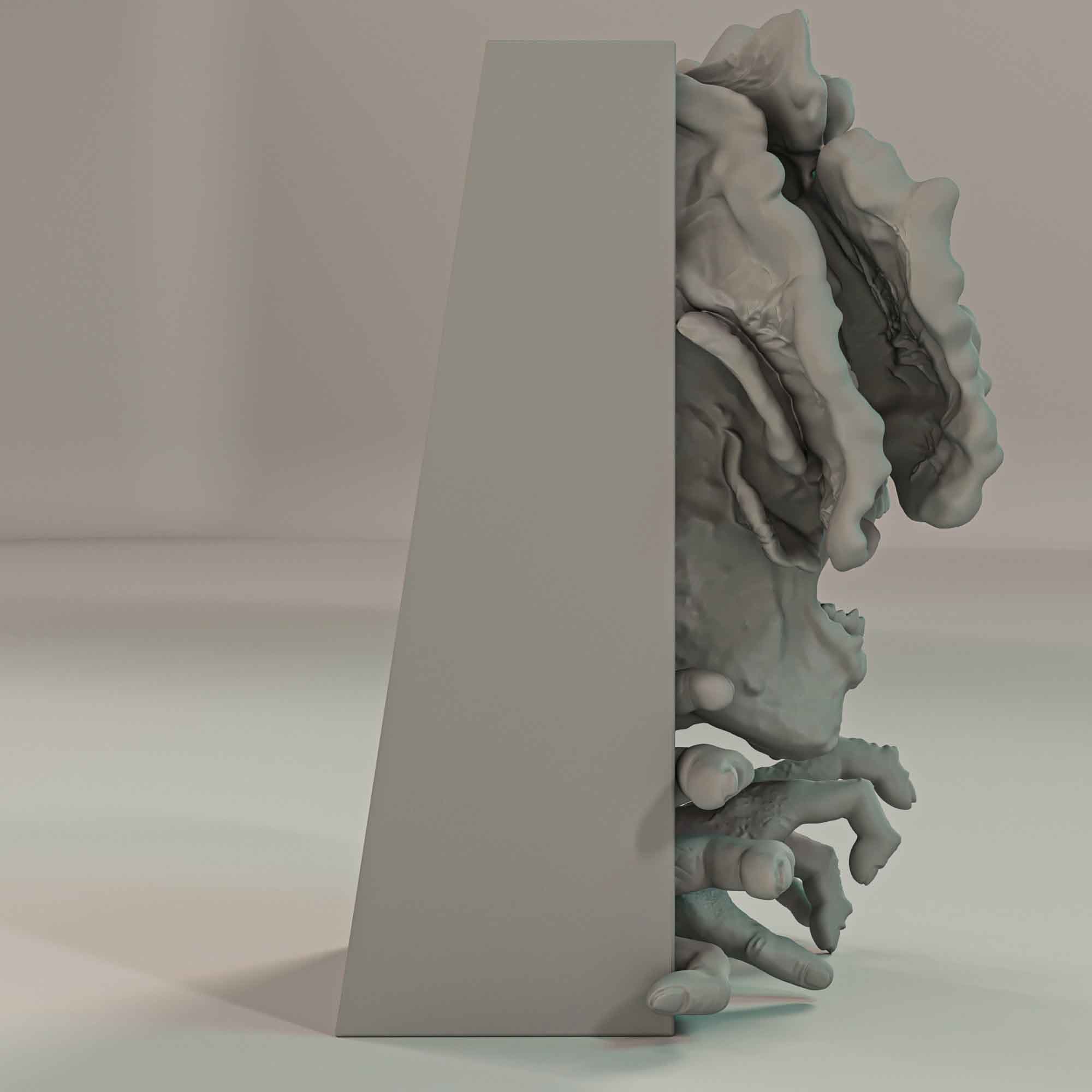 🍄🦠 بوک نوک کلیکر (Clicker Book Nook) | ارتفاع 22 سانتی‌متر | PLA+ — تصویر ۱۱