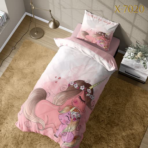 روتختی دخترانه طرح پونی X-7020 — تصویر ۲