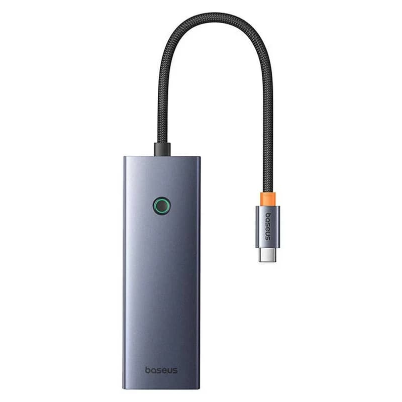 هاب UltraJoy USB-C باسئوس مدل B00052805813 ظرفیت ۷ پورت — تصویر ۲