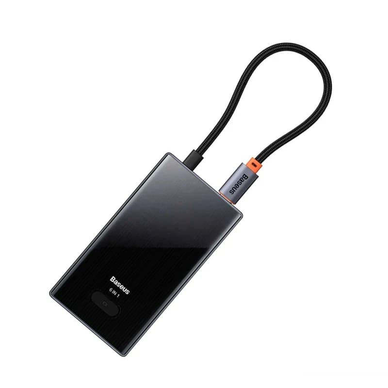 هاب 6 پورت USB-C بیسوس مدل WKYY030213 — تصویر ۵