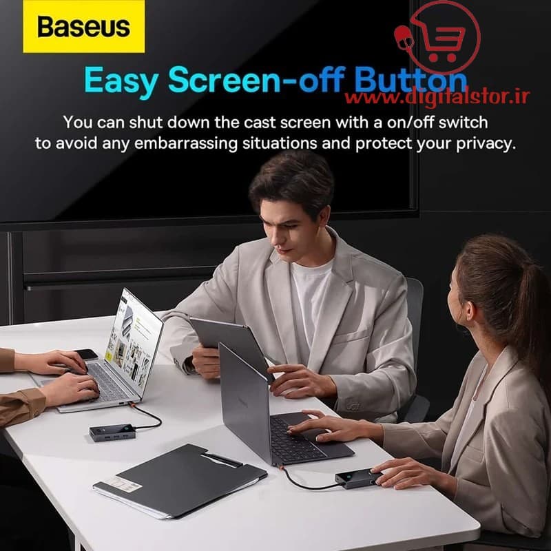 هاب 6 پورت USB-C بیسوس مدل WKYY030213 — تصویر ۱۰
