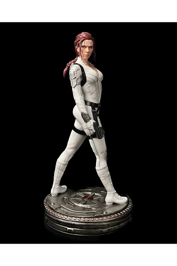 🕷️❄️ فیگور بیوه سیاه اسکارلت جوهانسن Black Widow ارتفاع 50 سانتی‌متر | PLA+