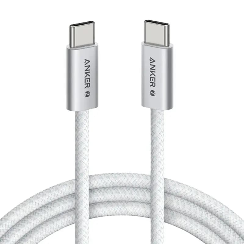 کابل تبدیل USB-C به USB-C انکر مدل Zolo A8060 طول 1 متر — تصویر ۵