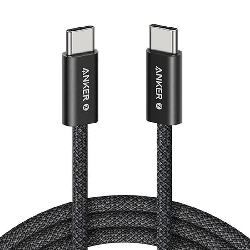 کابل تبدیل USB-C به USB-C انکر مدل Zolo A8060 طول 1 متر — تصویر ۶