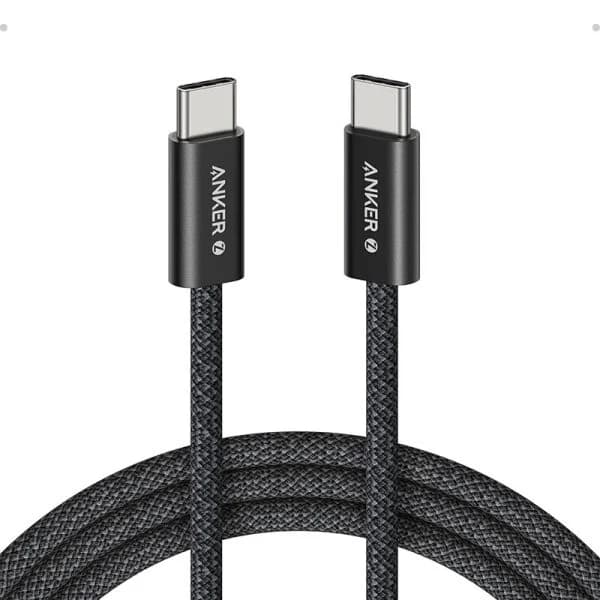 کابل تبدیل USB-C به USB-C انکر مدل Zolo A8060 طول 1 متر — تصویر ۱۲