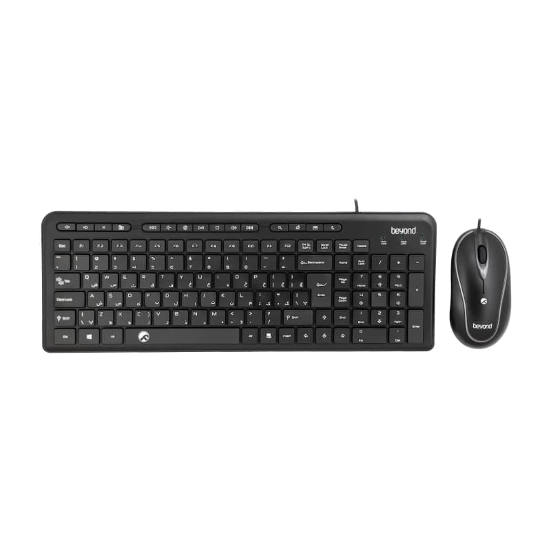 کیبورد و ماوس با سیم بیاند مدل BMK-3130
