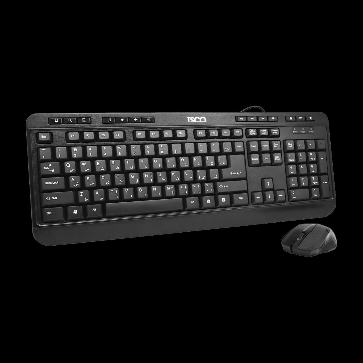 کیبورد و ماوس TSCO TKM 8052 باسیم