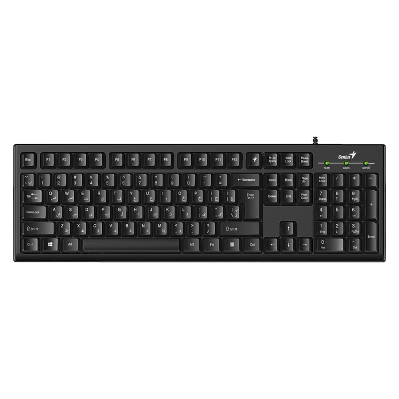 کیبورد جنیوس مدل Smart KB-100 با سیم — تصویر ۲