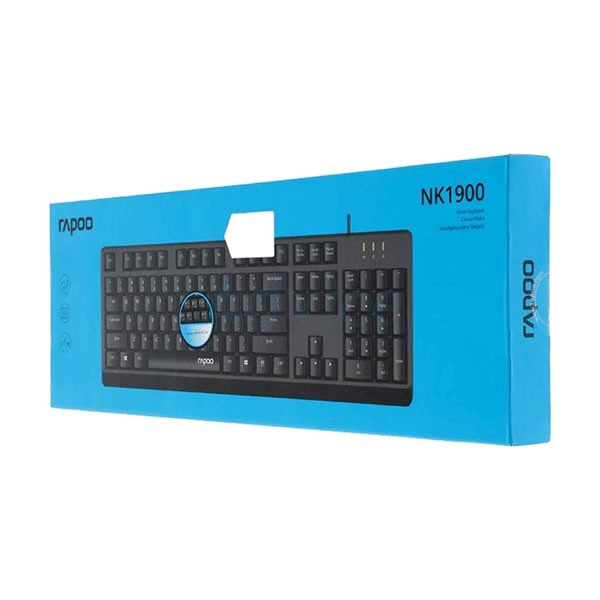 کیبورد با سیم رپو مدل Rapoo NK1900 — تصویر ۹