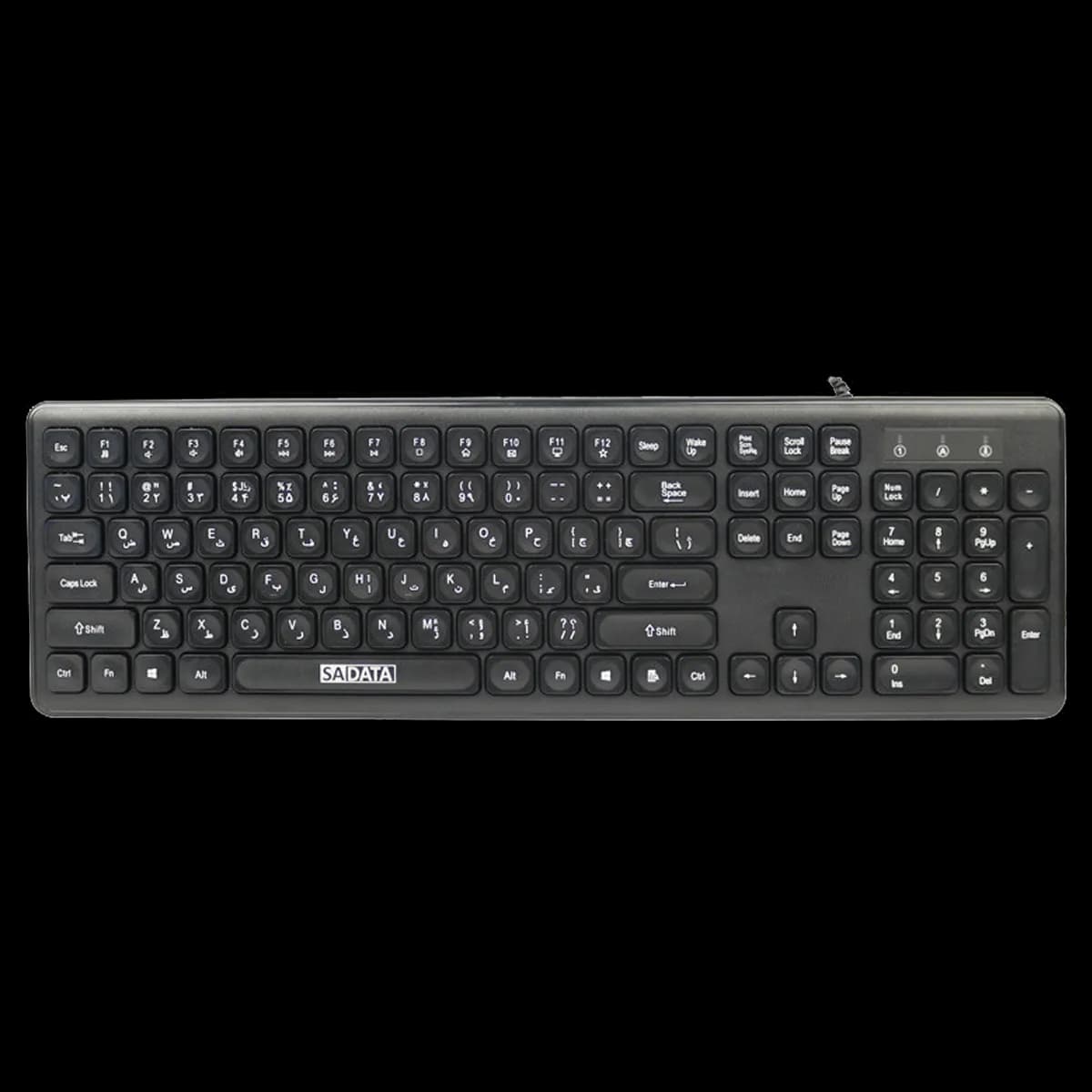 کیبورد با سیم سادیتا مدل SADATA SK-301