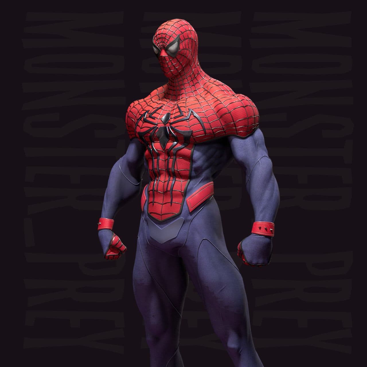 🕷️🔥 فیگور اسپایدرمن کلاسیک 35 سانتیمتر | Spiderman Classic | جنس PLA+ — تصویر ۷