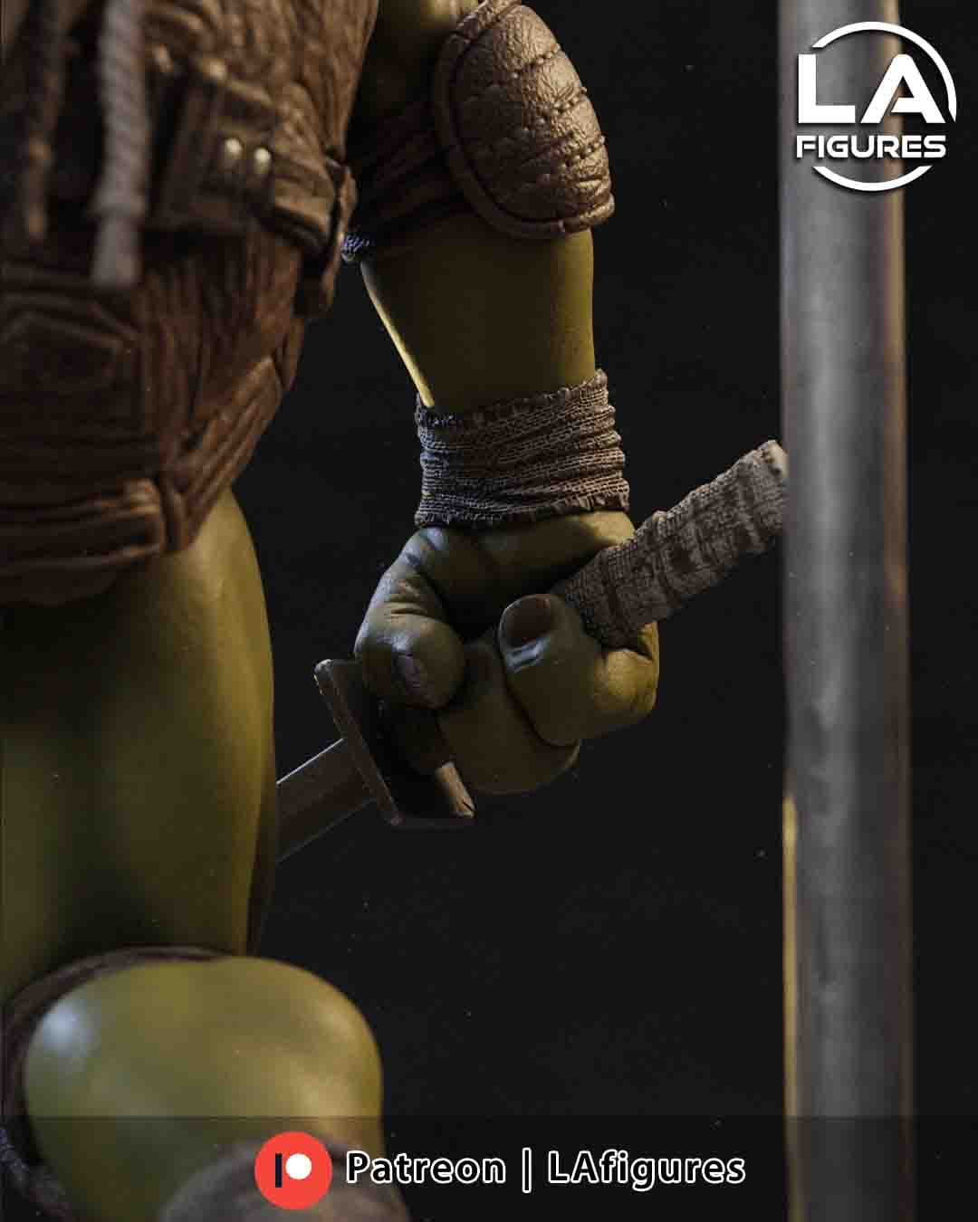 🐢⚔️ فیگور لئوناردو (Leonardo TMNT) – ارتفاع ۲۵ سانتیمتر | جنس PLA+ — تصویر ۳
