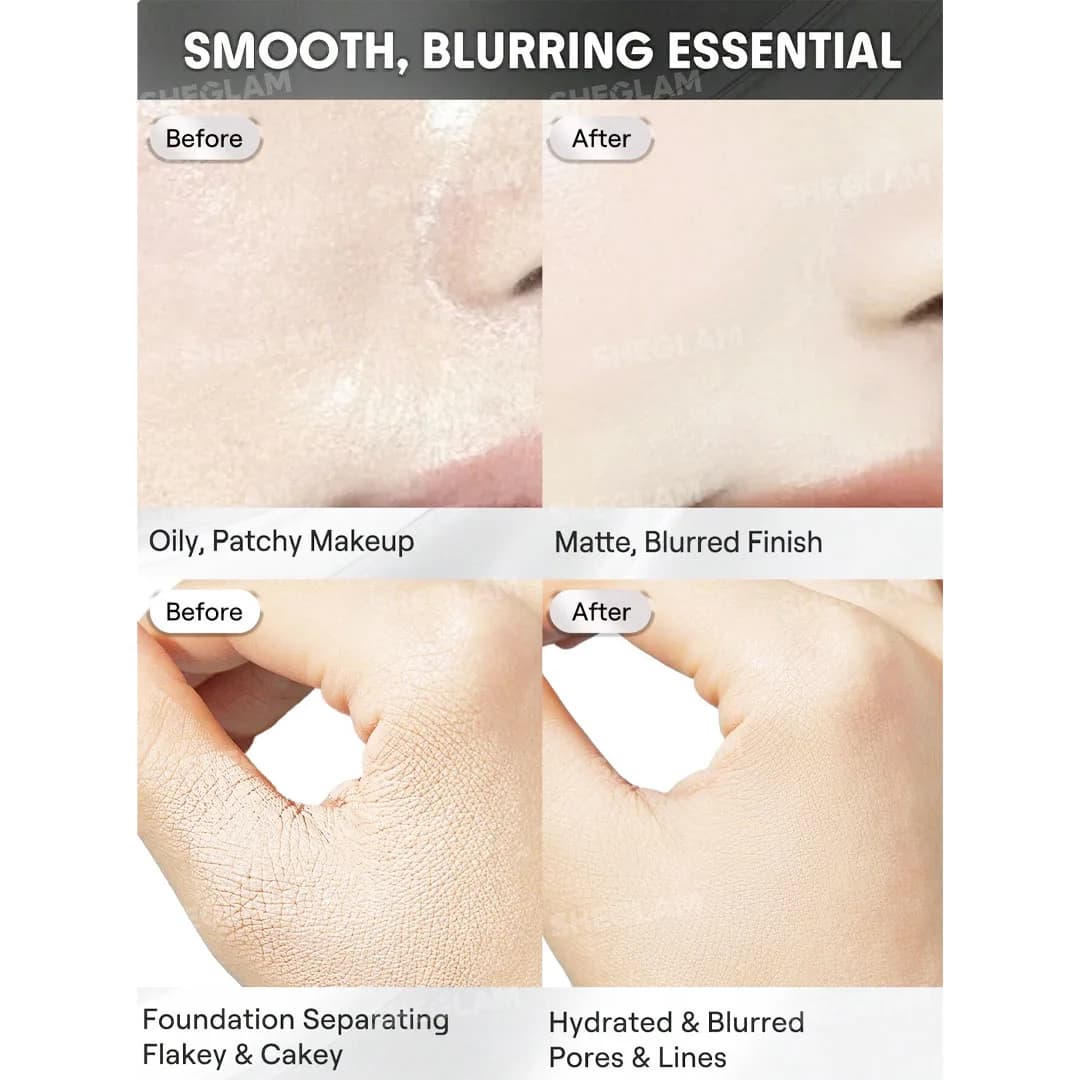 پرایمر مات و صاف کننده شیگلم مدل Smooth & Blur — تصویر ۹