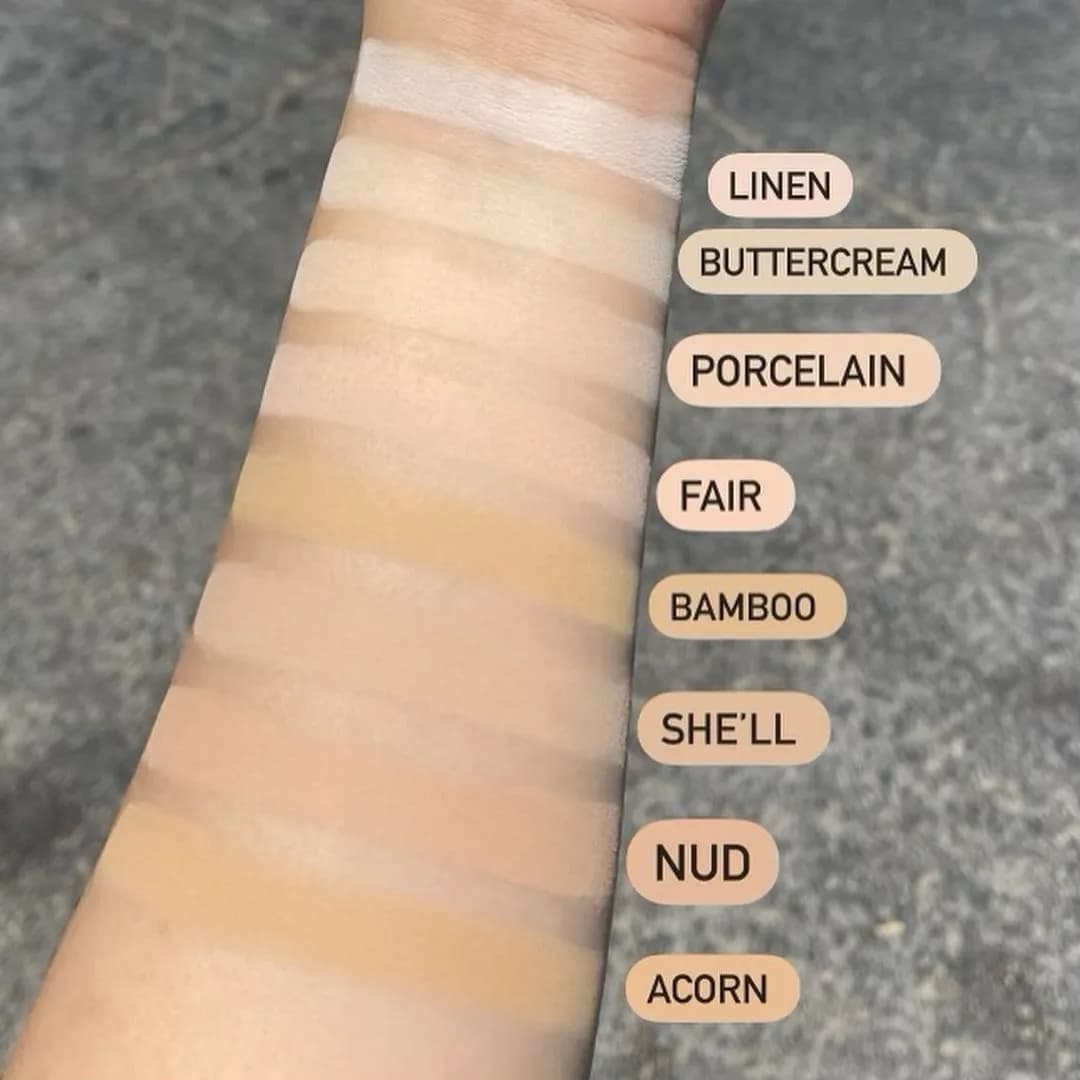 پنکک کرم پودری شیگلم رنگ Nude — تصویر ۱۱