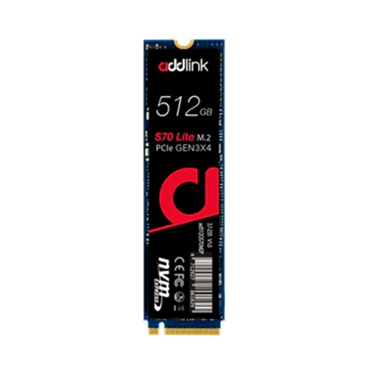 حافظه SSD ادلینک addlink S70 Lite 512GB NVMe — تصویر ۴