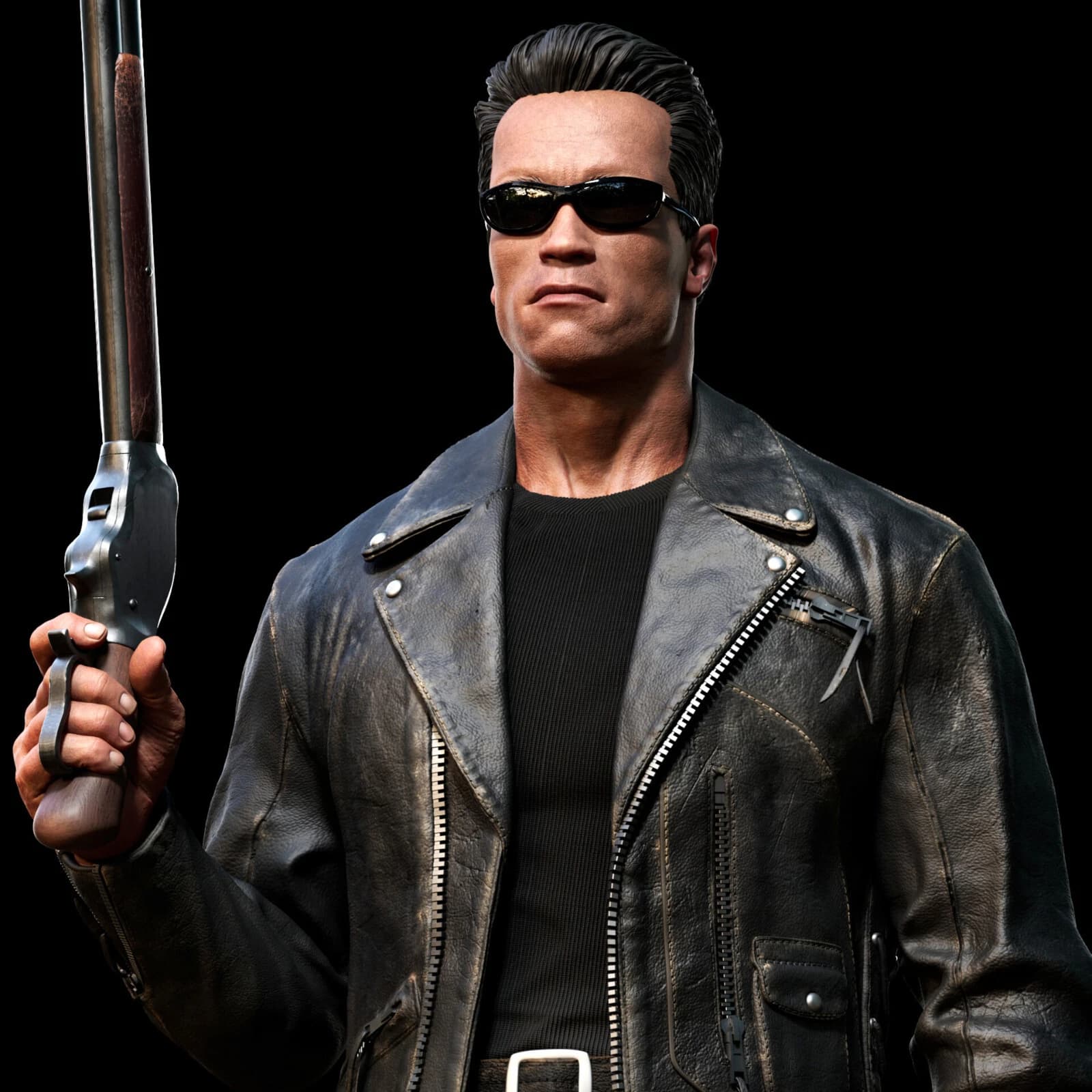 🤖 فیگور ترمیناتور T-800 (Terminator) | ارتفاع ۴۰ سانتی‌متر | جنس PLA+ — تصویر ۶