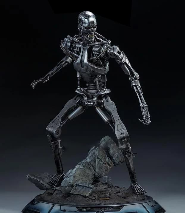 🤖 فیگور ترمیناتور T-800 (Terminator) | ارتفاع ۴۰ سانتی‌متر | جنس PLA+