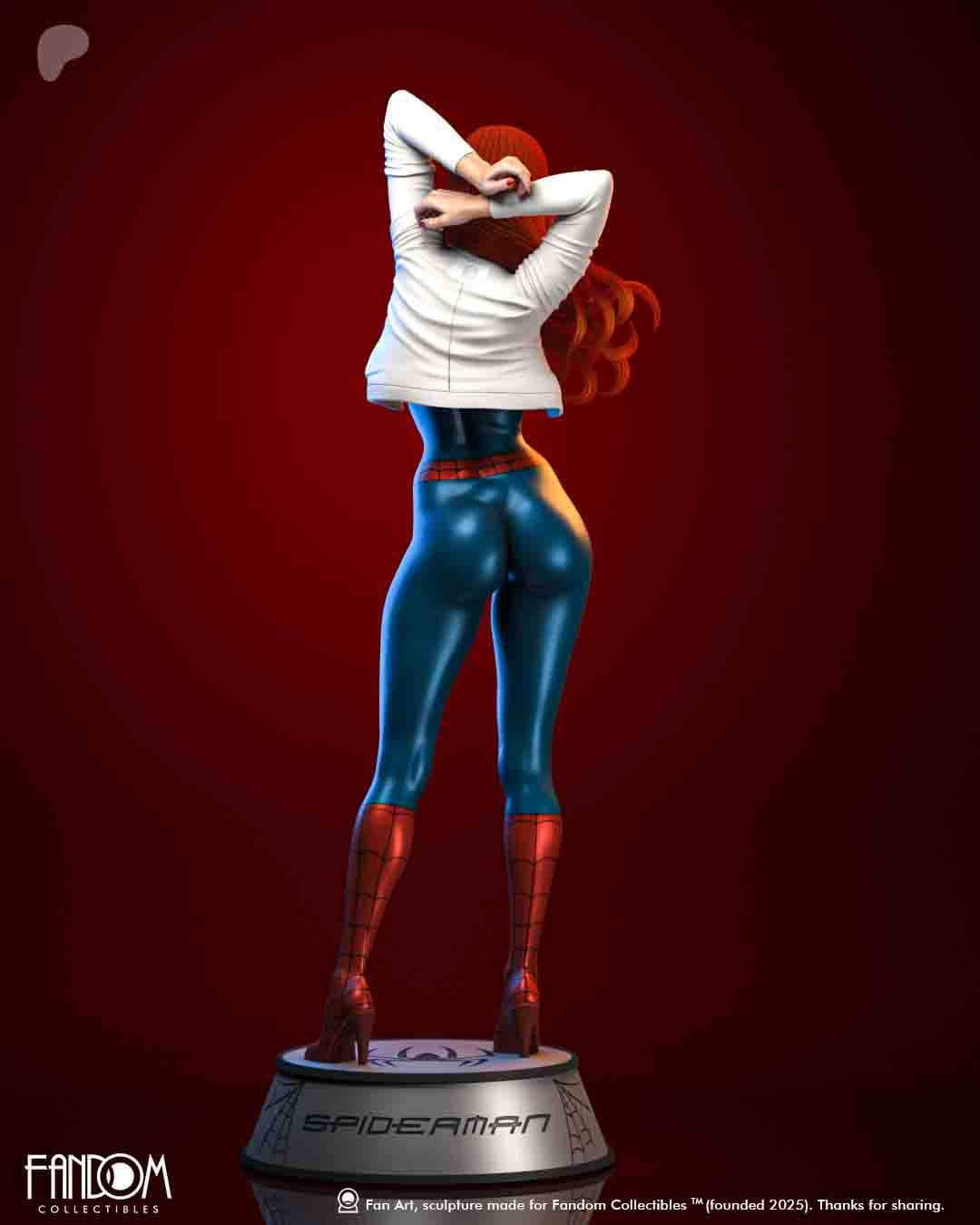 🕷️ فیگور Mary Jane | ارتفاع 50 سانتی‌متر | جنس PLA+ — تصویر ۵
