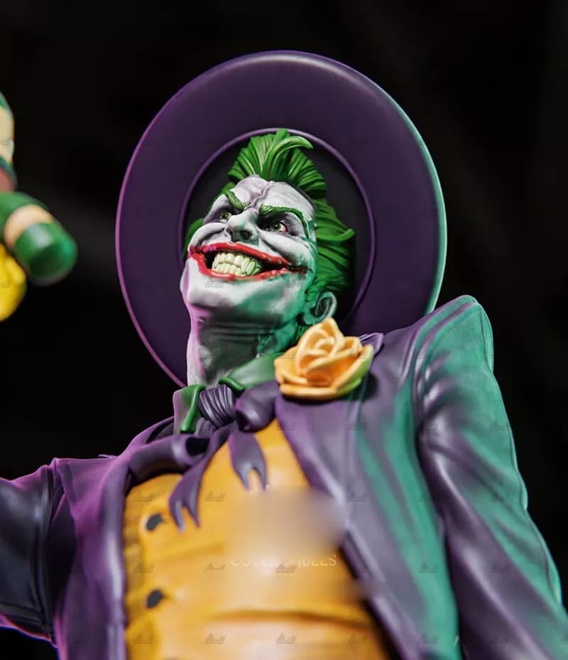 🃏 فیگور Joker | ارتفاع 50 سانتی‌متر | جنس PLA+ — تصویر ۳