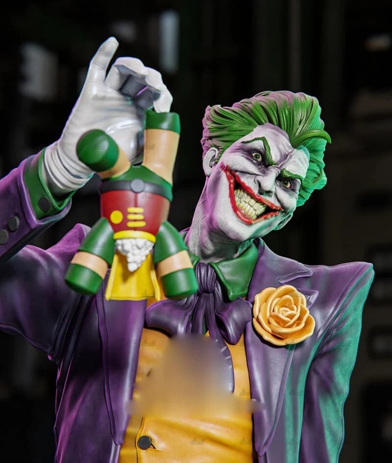 🃏 فیگور Joker | ارتفاع 50 سانتی‌متر | جنس PLA+ — تصویر ۵